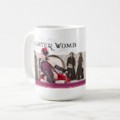 De Laughter Womb 15 oz mok (Voorkant links)