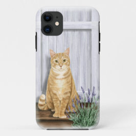 De lavendeklep iPhone 11 hoesje