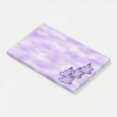 De lavendel bloeit de Nota's van de Post-it Post-it® Notes (Schuin)