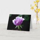 De lavendel nam toe kaart (Gele Bloem)