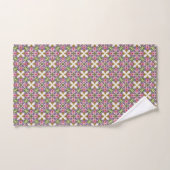 De Lavendel Schat | Vintage Bloem Medaillon Bad Handdoek (Handdoek)