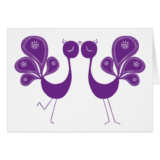 De Lavendel van de Liefde van de pauw (Voorkant Horizontaal)