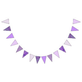 De Lavender Club Bunting Vlaggetjes
