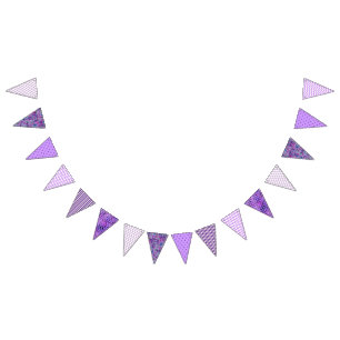 De Lavender Club Bunting Vlaggetjes