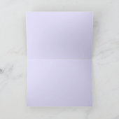 De lavenderventiel maakt zich geen zorgen over het kaart (Binnen)