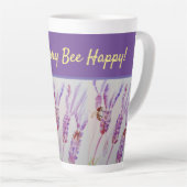 De lavenderventilator maakt zich geen zorgen over  latte mok (Rechterhoek)