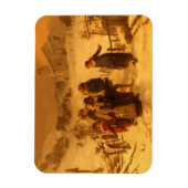 De lawine (door Gerolamo Induno) Magneet (Verticaal)