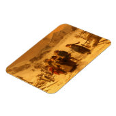 De lawine (door Gerolamo Induno) Magneet (Linkerzijde)