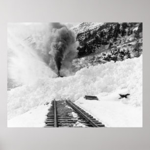 De Lawine van Alaska: de vroege jaren 1900 Poster
