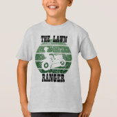 De Lawn Ranger Grappig grasmaaien T-shirt (Voorkant)