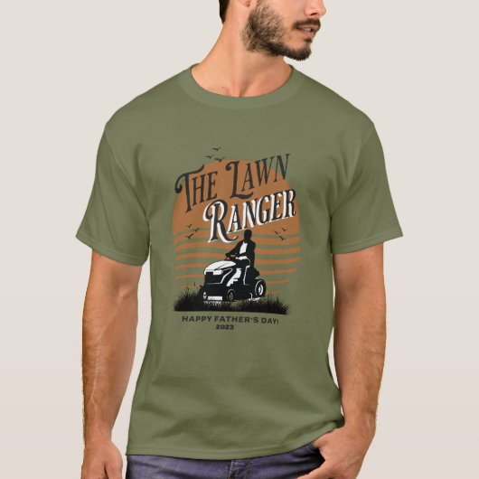 De Lawn Ranger Vaderdag T-shirt (Voorkant)