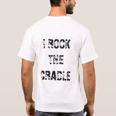 DE LAX-I VAN DE UNCW KLIK OP DE CRADLE T-SHIRT (Achterkant)