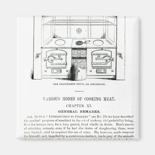 De Leamington Stove of Kitchener Magneet (Voorkant)