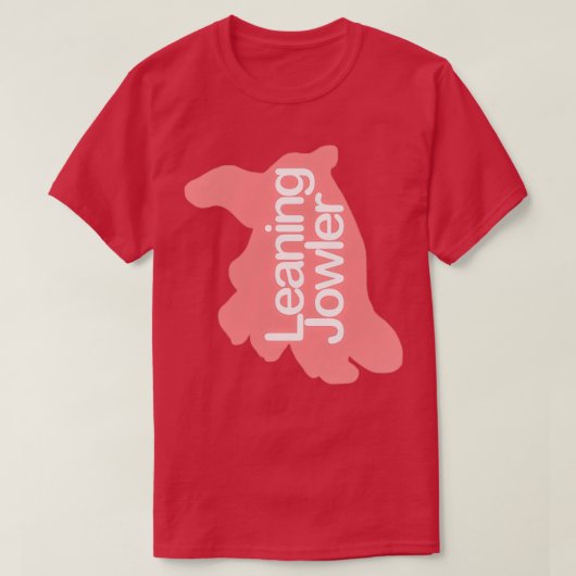 De leaning Jowler T-shirt (Design voorkant)