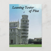 De Leaning Tower van Pisa Briefkaart (Voorkant)