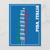 De Leaning Tower van Pisa, Italië Briefkaart (Voorkant)