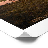 De Leaning Tower van Pisa, Italië Poster (Hoek)