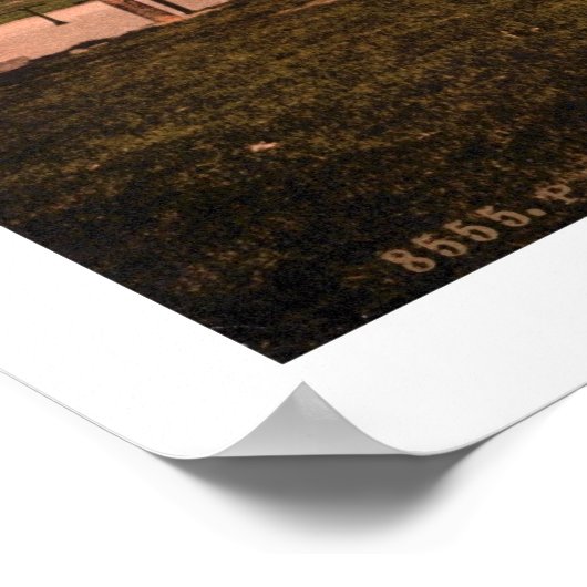 De Leaning Tower van Pisa, Italië Poster (Hoek)