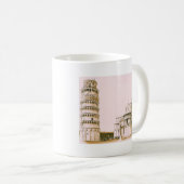 De Leaning Tower van Pisa, , mok (Voorkant rechts)