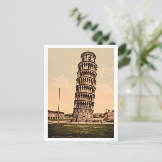 De Leaning Tower van Pisa, Toscane, Italië Briefkaart (Staand voorkant)