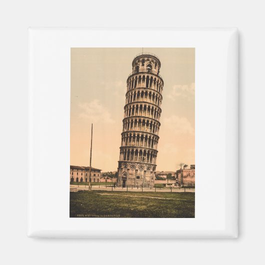 De Leaning Tower van Pisa, Toscane, Italië Magneet (Voorkant)