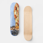 De Leaning Tower van Pizza (Pisa) Skateboard (Voorkant)