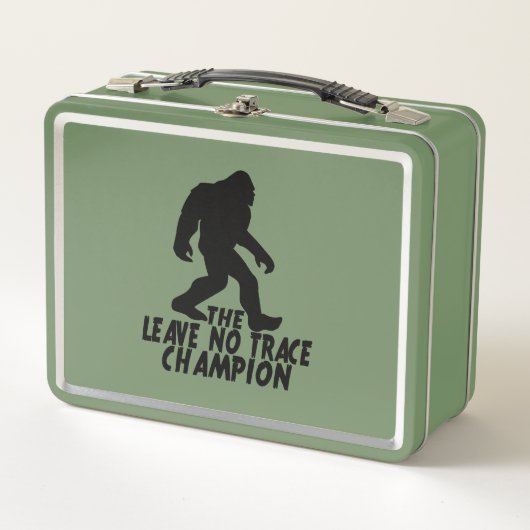 De Leave No Trace Kampioen Grappige Bigfoot (Voorkant)