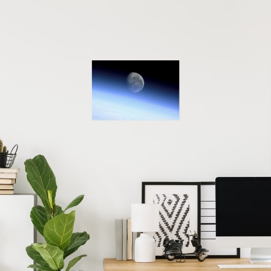 De ledemaat van de aarde poster (Thuiskantoor)