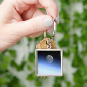 De ledemaat van de aarde sleutelhanger (Hand)