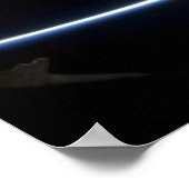 De ledemaat van de aarde snijdt een Soyuz ruimteva Poster (Hoek)