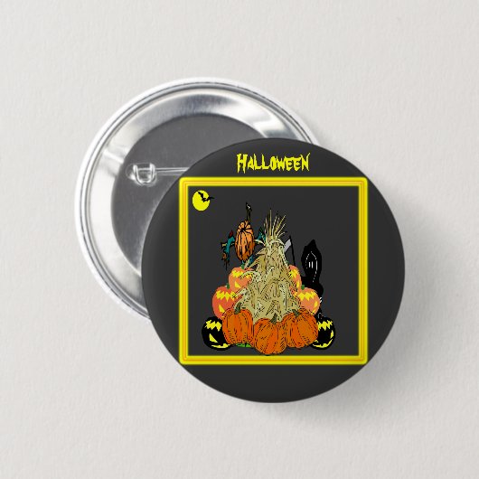 De ledenkrak - ronde button 5,7 cm (Voorkant /achterkant)