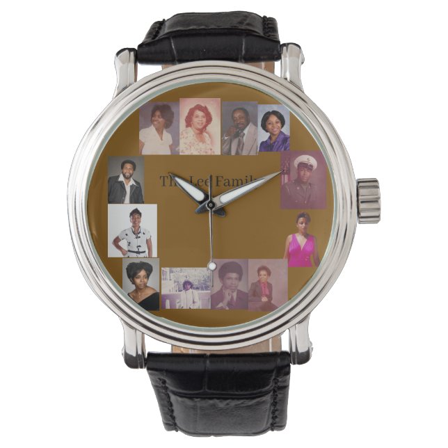 De Lee Familieklok Horloge (Voorkant)