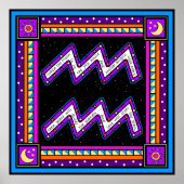 DE LEEFTIJD VAN AQUARIUS POSTER (Voorkant)