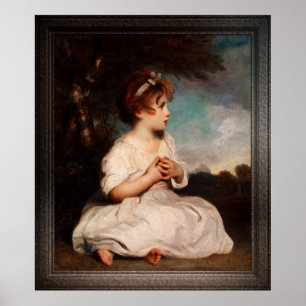 De leeftijd van Innocence door Joshua Reynolds Poster