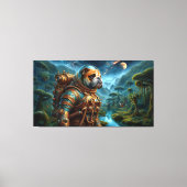 DE LEEFTIJD VAN STEEL-BULL DOG 4 CANVAS AFDRUK (Voorkant)