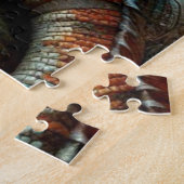 DE LEEFTIJD VAN STEEL-GECKO 4 LEGPUZZEL (Zijkant)