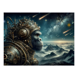 DE LEEFTIJD VAN STEEL-GORILLA 7 PERFECT POSTER