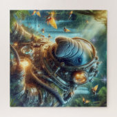 DE LEEFTIJD VAN STEEL-MANATEE 4 LEGPUZZEL (Horizontaal)
