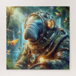 DE LEEFTIJD VAN STEEL-MANATEE 4 LEGPUZZEL