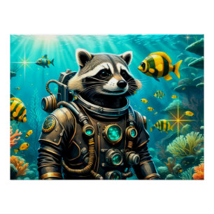 DE LEEFTIJD VAN STEEL-RACCOON 5 PERFECT POSTER