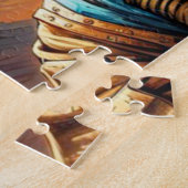 DE LEEFTIJD VAN STEEL-TAMARIN MONKEY 2 LEGPUZZEL (Zijkant)