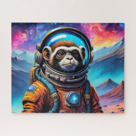 DE LEEFTIJD VAN STEEL-TAMARIN MONKEY 4 LEGPUZZEL