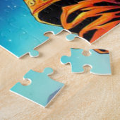 DE LEEFTIJD VAN STEEL-TAMARIN MONKEY 4 LEGPUZZEL (Zijkant)