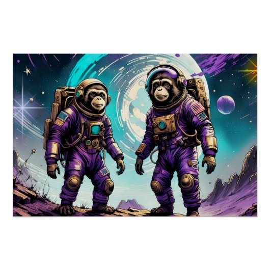 DE LEEFTIJD VAN STEEL-TAMARIN MONKEY 7 PERFECT POSTER (Voorkant)