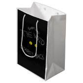 De leegte staart terug medium cadeauzakje (Voorkant Gekanteld)