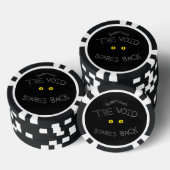 De leegte staart terug poker chips (Opstapeling)