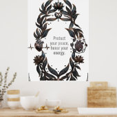 De leegte van de executie poster (Keuken)