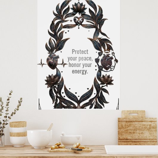 De leegte van de executie poster (Keuken)