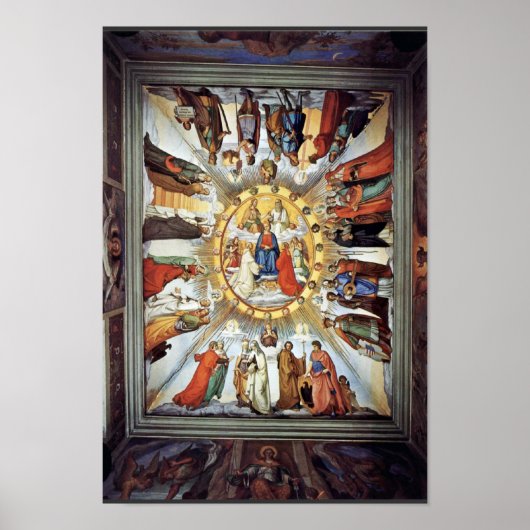 De leemte en de cijfers van de acht hoogten poster (Voorkant)