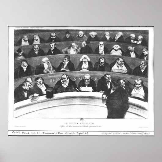 De leemte van de wetgever poster (Voorkant)